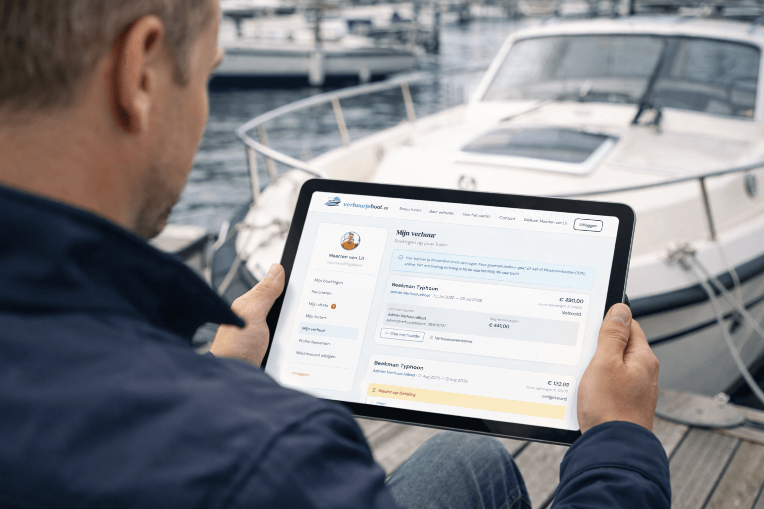 Verdien geld met het verhuren van je boot